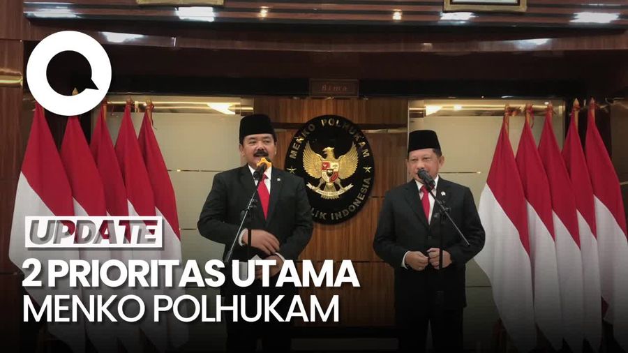 2 Prioritas Utama Hadi Sebagai Menko Polhukam: Pemilu Kondusif dan BLBI