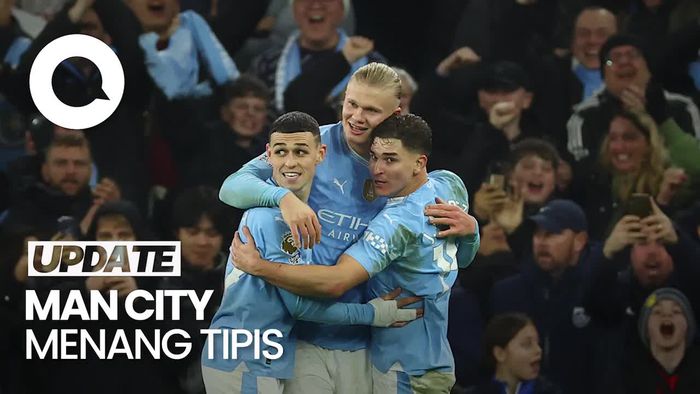 Gol Tunggal Haaland Bawa Man City Kalahkan Brentford 1-0