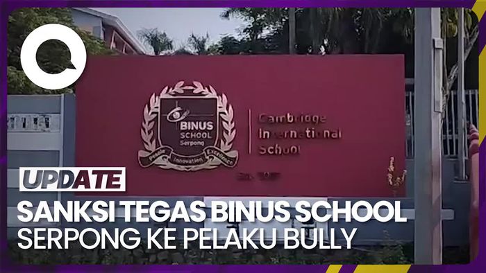 Binus School Serpong Pastikan Pelaku Perundungan Sudah Dikeluarkan dari Sekolah