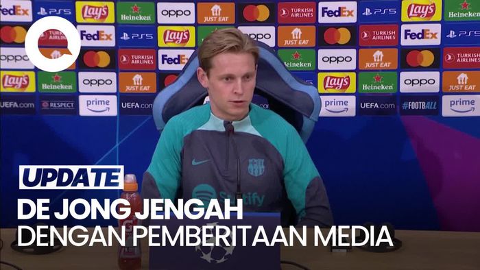 Frenkie de Jong Jengkel Betul Masa Depannya di Barca Dispekulasikan