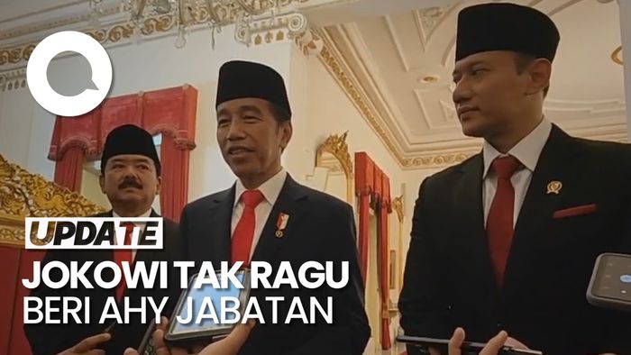 Alasan Jokowi Tak Ragu Pilih AHY Sebagai Menteri ATR