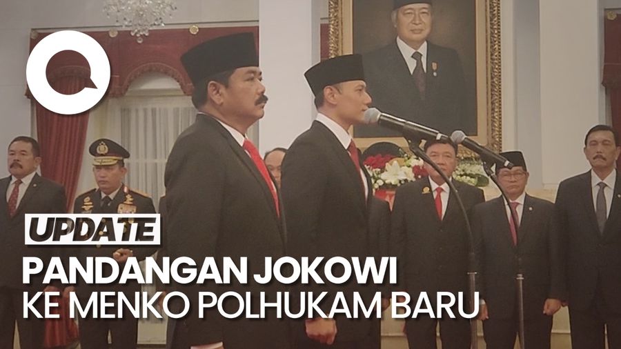 Jokowi soal Menko Polhukam Hadi: Dulu Panglima, Saya Kira Sangat Siap