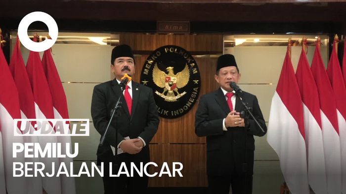 Mendagri Tito Klaim Pemilu Berjalan Aman dan Lancar