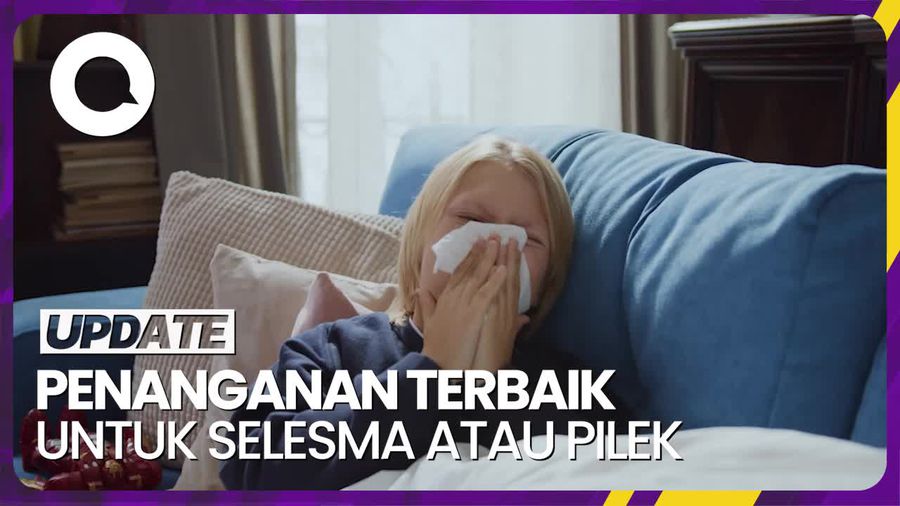 IDAI Sebut Selesma atau Pilek Biasa Bisa Sembuh Sendiri Tanpa Obat