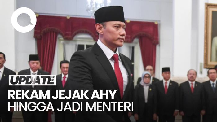 Resmi Dilantik Sebagai Menteri ATR/BPN, Ini Perjalanan Karier AHY