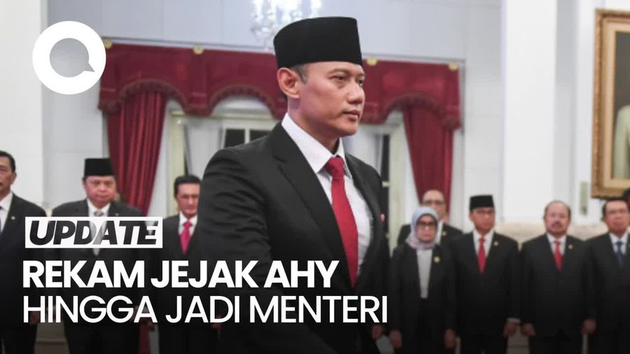 Resmi Dilantik Sebagai Menteri ATR/BPN, Ini Perjalanan Karier AHY