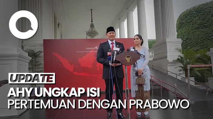 AHY Cerita Prabowo Dorong Demokrat Berperan di Pemerintahan