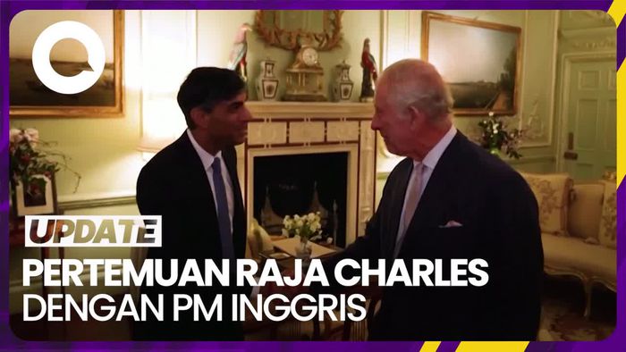 Audiensi Perdana Raja Charles dengan PM Inggris Seusai Didiagnosis Kanker