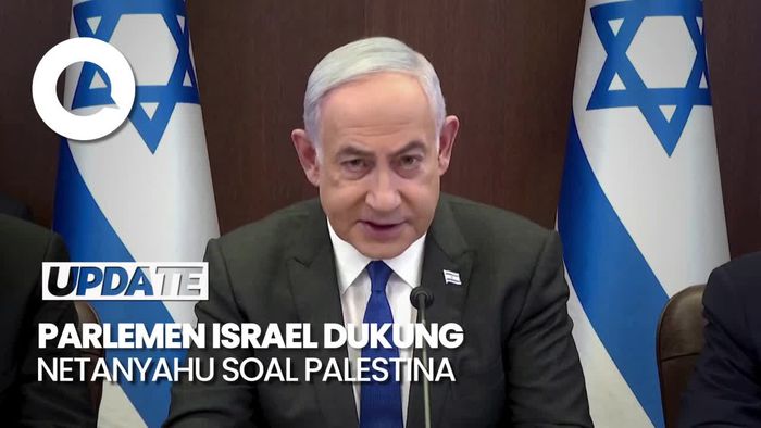 Parlemen Israel Dukung Netanyahu Menolak Pengakuan Sepihak Palestina