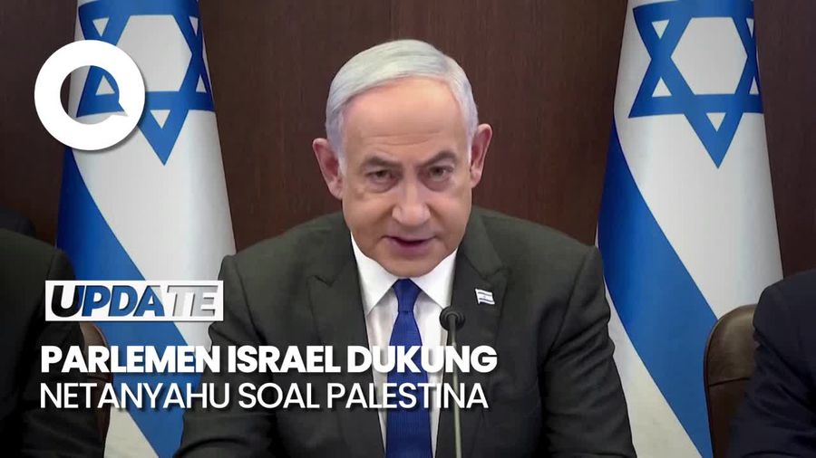 Parlemen Israel Dukung Netanyahu Menolak Pengakuan Sepihak Palestina