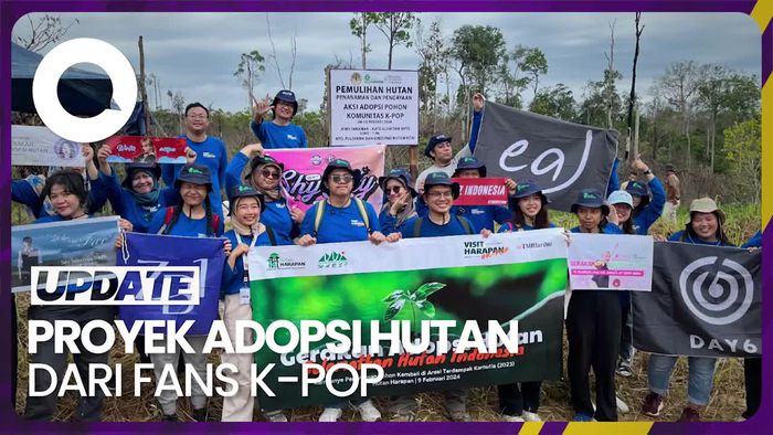 Keren! Aksi My Day dan Jars untuk Hutan Indonesia