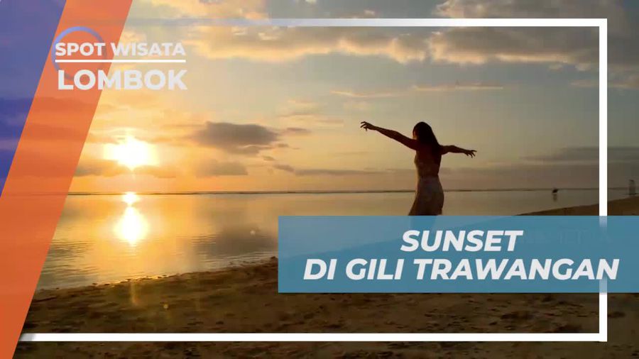 Menikmati Keindahan Sunset di Gili Trawangan Lombok 