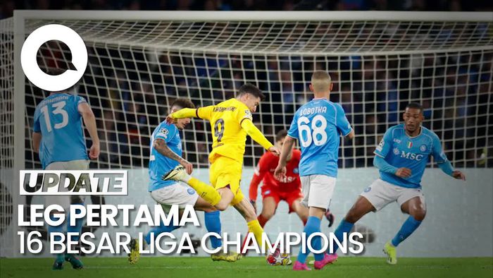 Duel Sengit Napoli Vs Barcelona Berakhir Imbang 1-1
