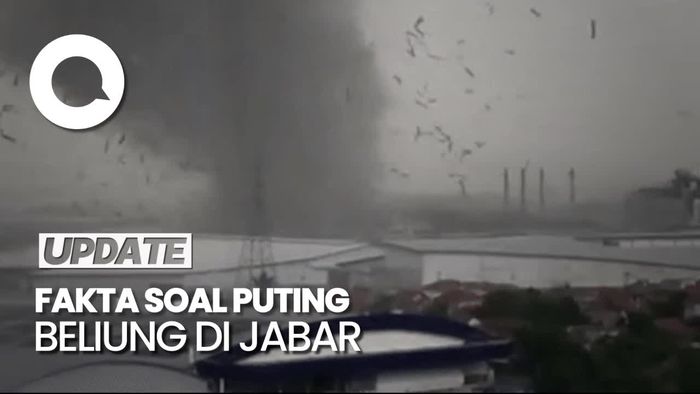 Sederet Fakta Puting Beliung Terjang Bandung-Sumedang