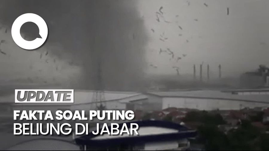 Sederet Fakta Puting Beliung Terjang Bandung-Sumedang