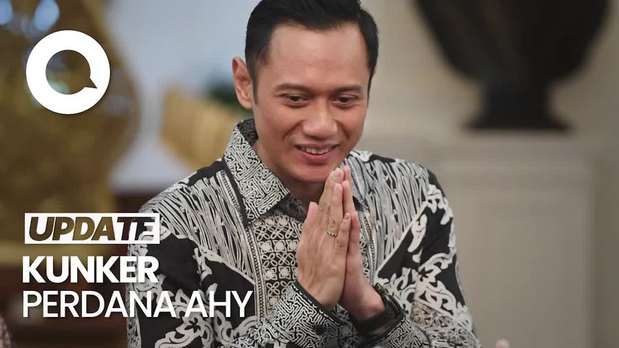Kunker Perdana AHY ke Sulut: Dampingi Jokowi-Serahkan Sertifikat Tanah