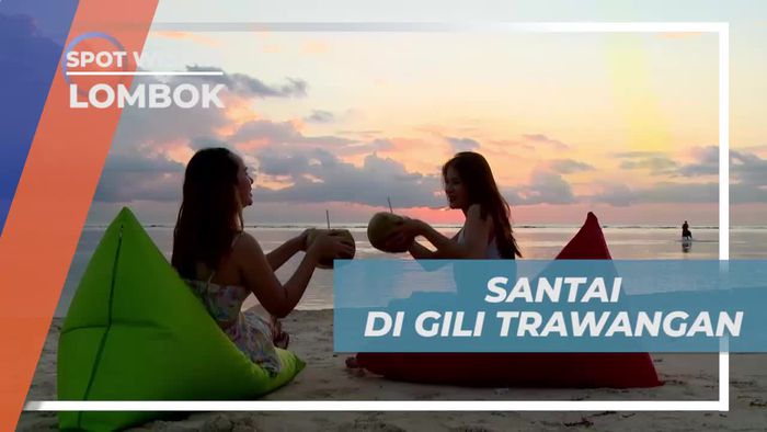 Bersantai Sejenak Menikmati Kesegaran Kelapa Muda di Lombok