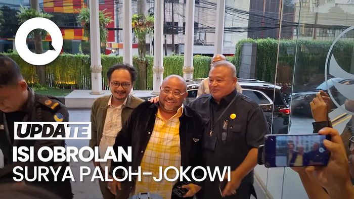 PKS Ungkap Isi Pembicaraan Surya Paloh saat Bertemu Jokowi