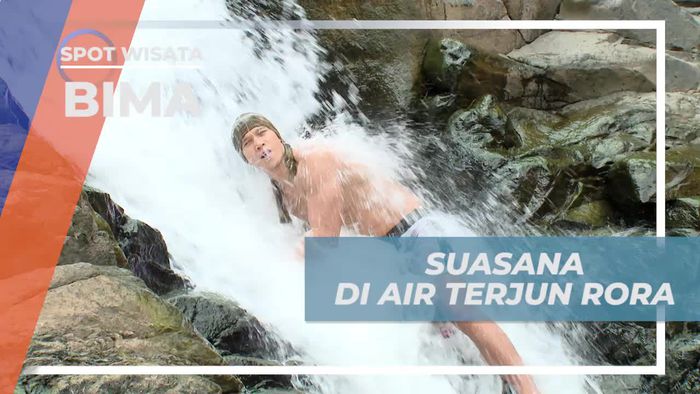 Menikmati Suasana Asri Air Terjun Rora Bima