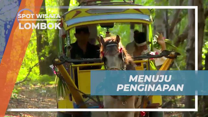 Naik Delman Menuju Penginapan di Gili Trawangan Lombok