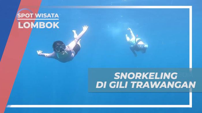 Snorkeling Asik Menikmati Keindahan Bawah Laut Gili Trawangan Lombok