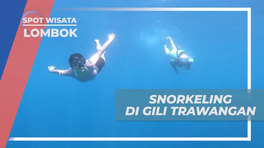 Snorkeling Asik Menikmati Keindahan Bawah Laut Gili Trawangan Lombok