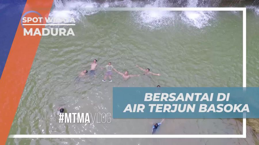 Bersantai Sejenak Menikmati Keindahan Air Terjun Basoka Madura 