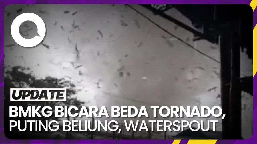 Mengenal Perbedaan Tornado, Puting Beliung dan Waterspout