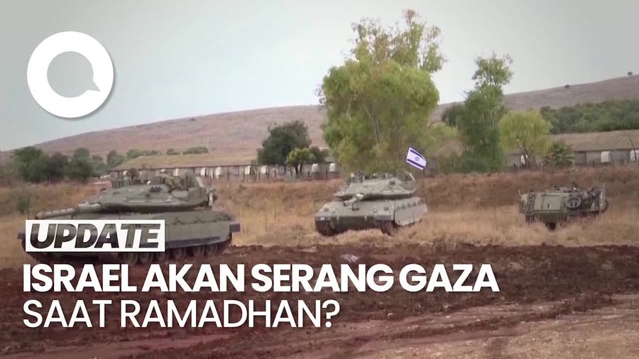 Israel Ancam Serang Gaza Selama Ramadhan Jika...