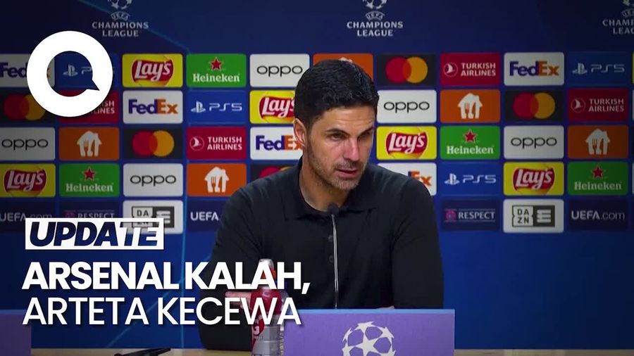 Arteta Kecewa Betul Arsenal Kalah di Detik Akhir Laga