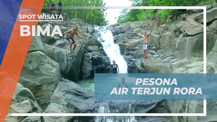 Melihat Pesona Keindahan Air Terjun Rora Bima di Timur Nusa Tenggara 