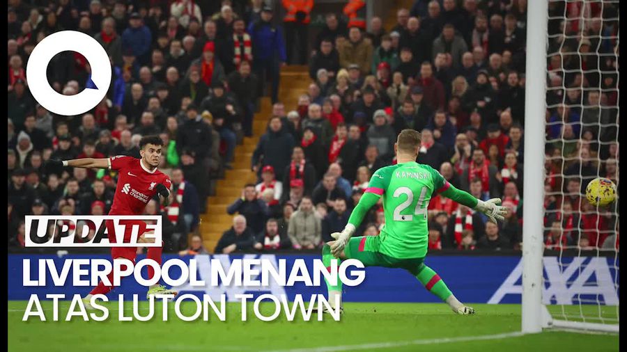 Hasil Liga Inggris: Liverpool Libas Luton 4-1