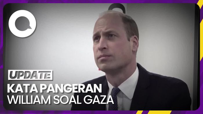 Pangeran William Ingin Perang di Gaza Segera Berakhir