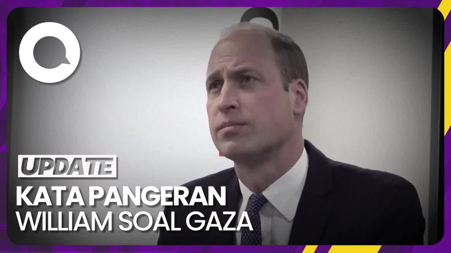 Pangeran William Ingin Perang di Gaza Segera Berakhir