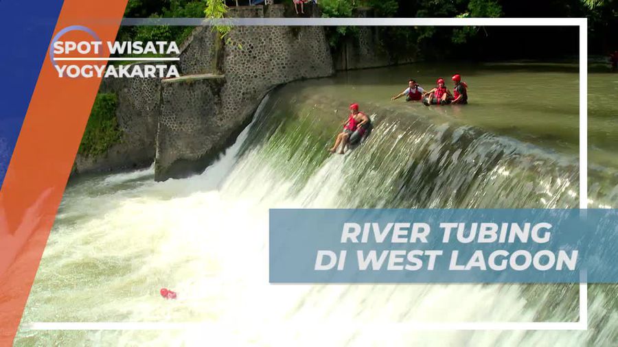 River Tubing Seru di West Lagoon Bantul Yogyakarta 