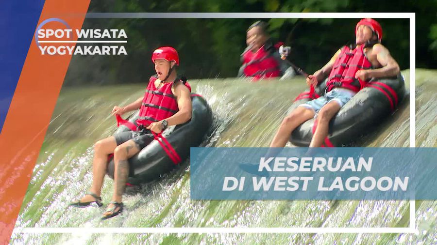 Keseruan Bermain di Bendungan Setinggi 20 Meter, West Lagoon Bantul Yogyakarta 