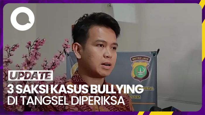Polisi Periksa 3 Saksi Kasus Bullying Siswa SMA di Tangsel Hari Ini