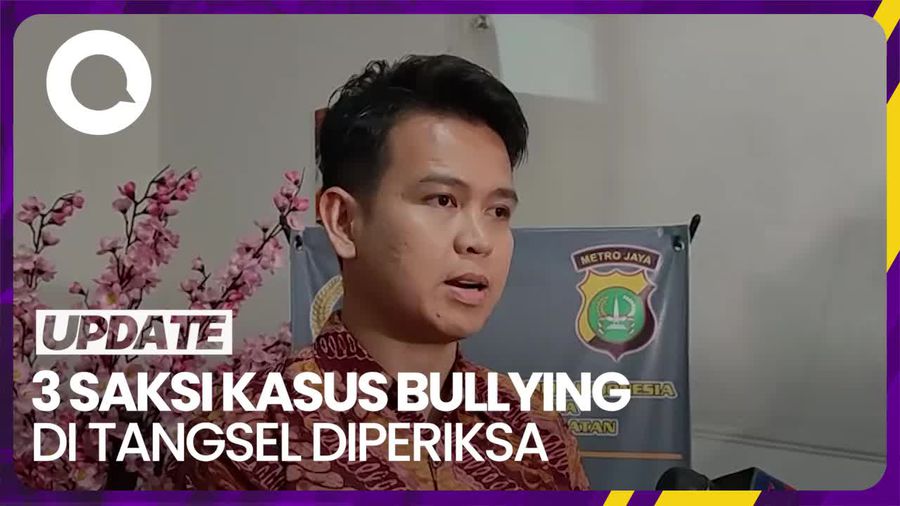 Polisi Periksa 3 Saksi Kasus Bullying Siswa SMA di Tangsel Hari Ini