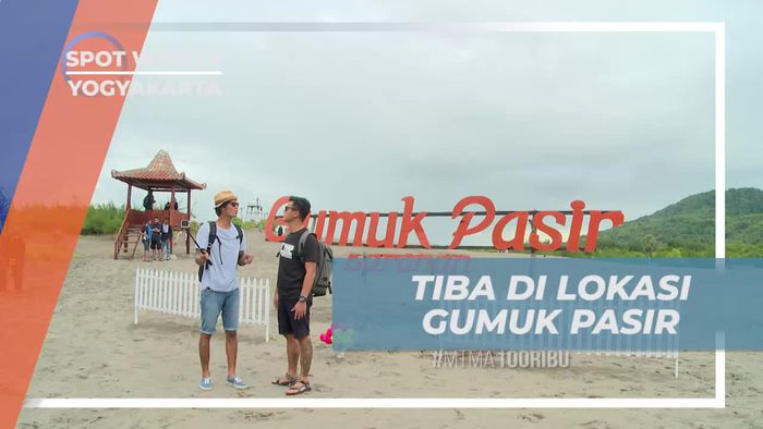 Tiba di Lokasi Gumuk Pasir Yogyakarta, Disambut Panorama Indah Gurun