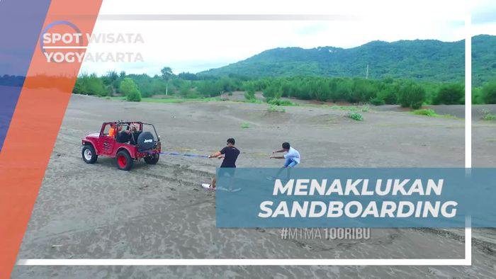 Keseimbangan, Kunci Bermain Sandboarding di Gumuk Pasir Yogyakarta 
