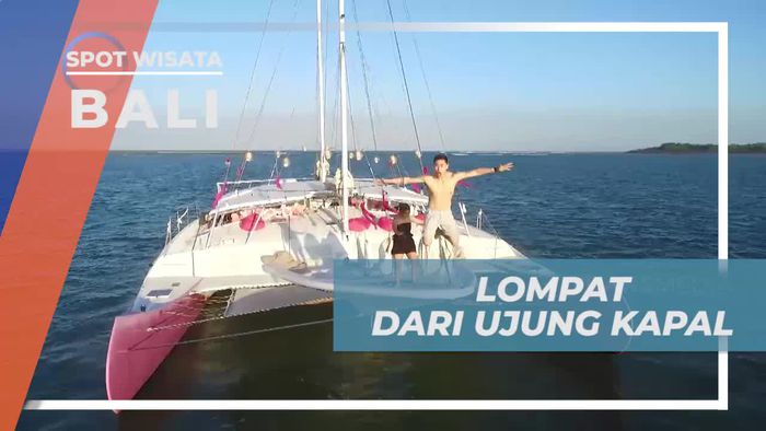 Merasakan Sensasi Melompat Dari Yatch, Bali