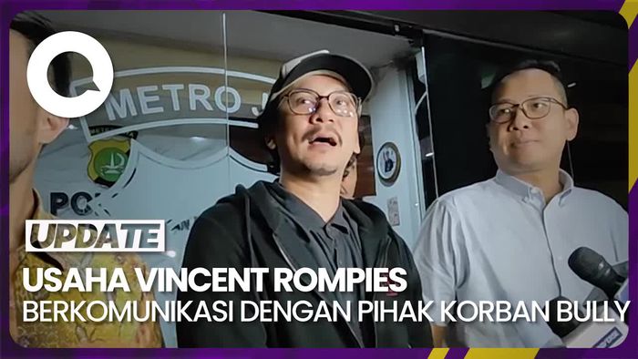 Vincent Rompies Masih Berusaha Komunikasi dengan Pelapor Kasus Bullying Anaknya