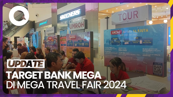 Bank Mega Targetkan Transaksi Rp 75 M di Mega Travel Fair
