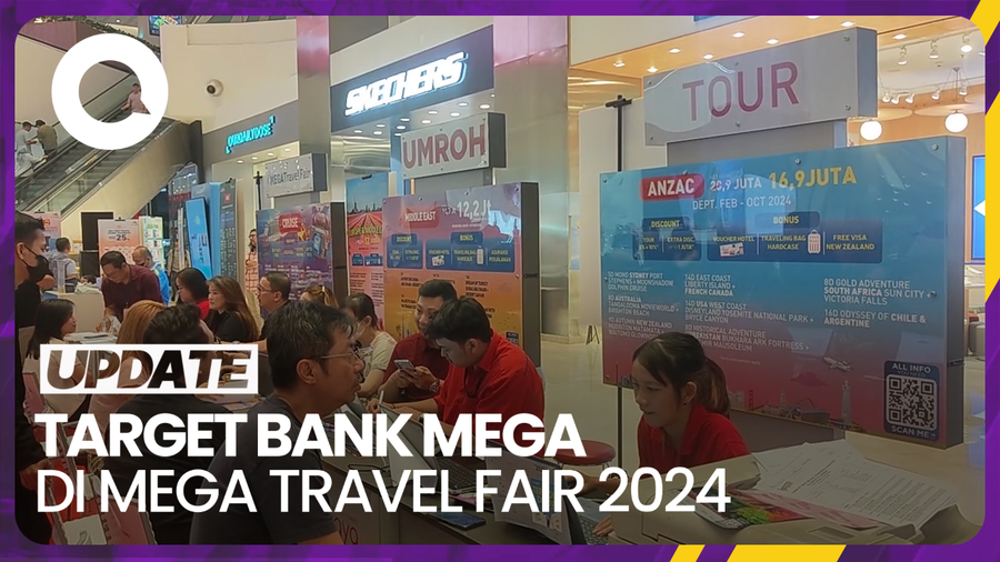 Bank Mega Targetkan Transaksi Rp 75 M di Mega Travel Fair