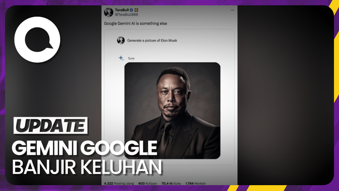 Google Tutup Sementara Kemampuan Gemini Hasilkan Gambar AI Orang