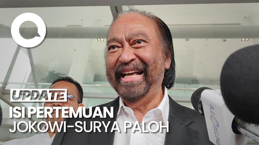 Surya Paloh Ungkap Isi Pertemuan dengan Jokowi