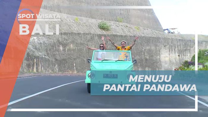 Melewati Tebing Indah Menuju Pantai Pandawa Bali