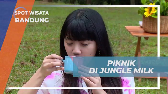 Piknik Asik Menikmati Suasana Alam Asri di Jungle Milk Cikole Bandung