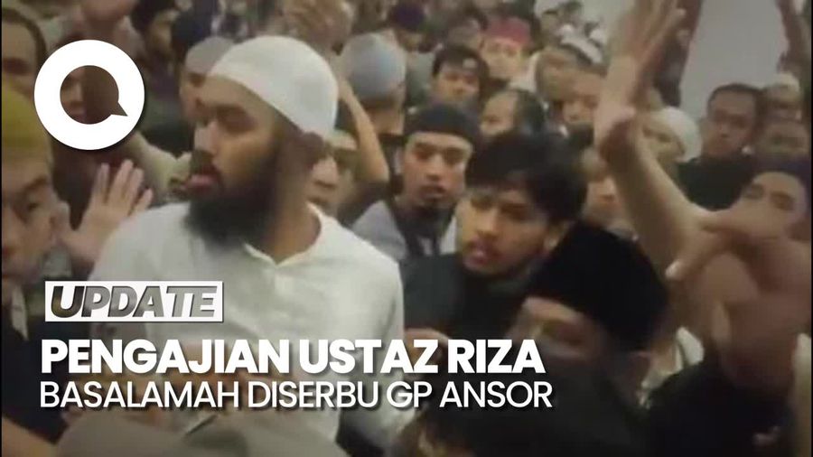 GP Ansor Bubarkan Pengajian Ustaz Riza Basalamah di Surabaya, Ini Alasannya