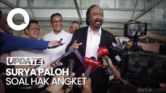 Surya Paloh Soal Hak Angket Usulan Ganjar: Itu Hak Konstitusional, Kita Support